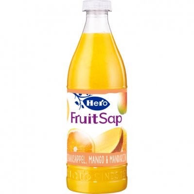 Hero Fruitsap sinaasappel, mango en mandarijn