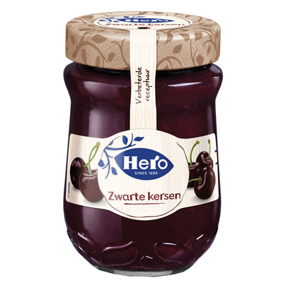 Hero Zwarte kersen jam