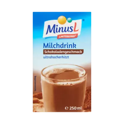 MinusL Lactosevrije Melkdrank Chocoladesmaak UHT