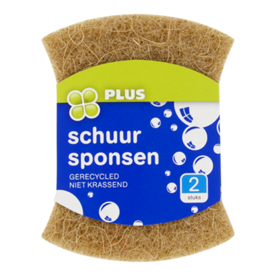 Huismerk Gerecyclede schuurspons niet krassend