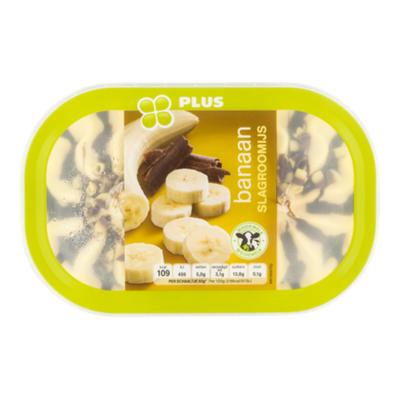 Huismerk Ijs duo bananasplit