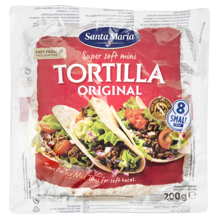 Santa Maria Mini tortilla original