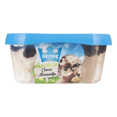 Hertog IJs chocolade momentje