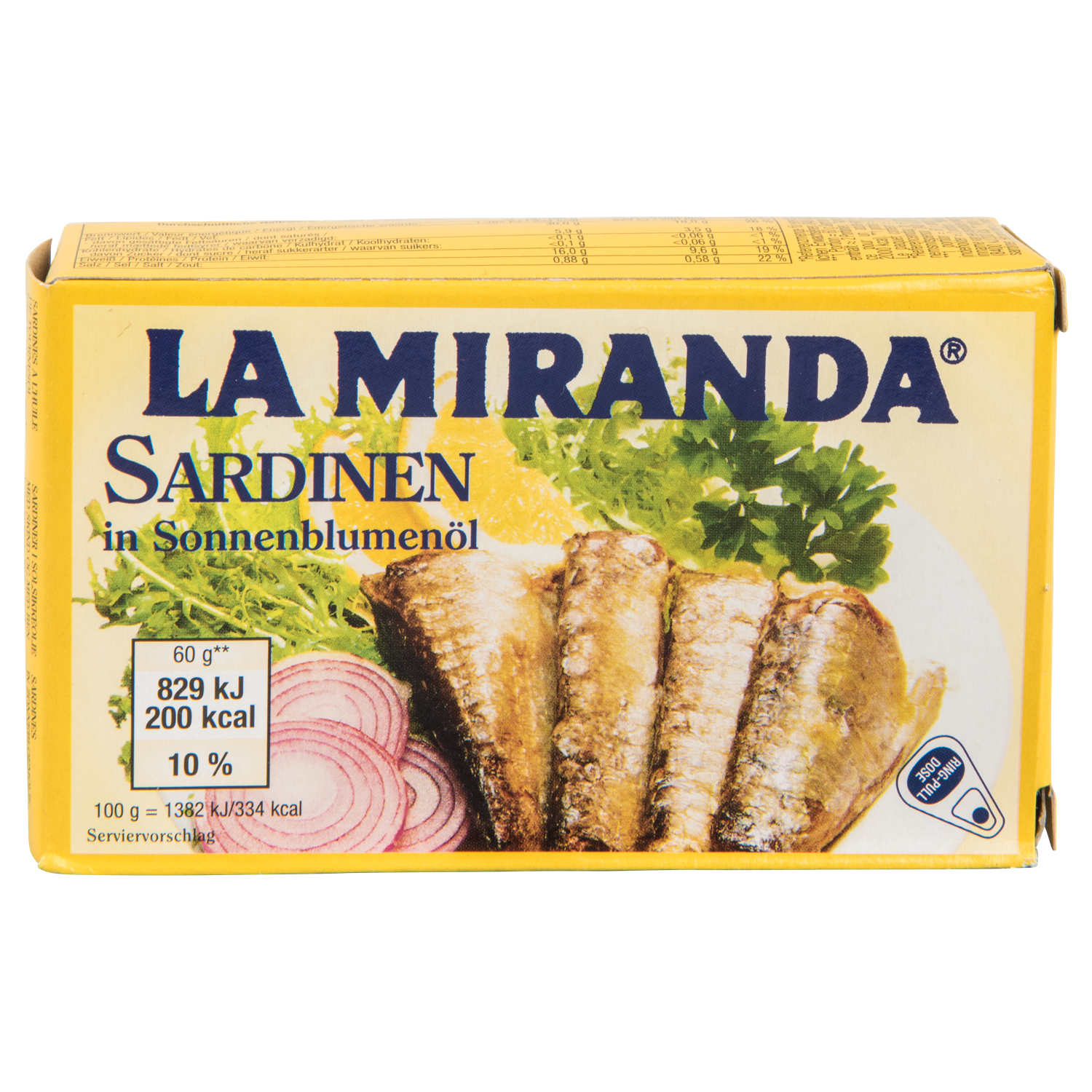 La Miranda Sardines in zonnebloemolie