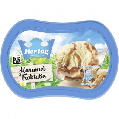 Hertog IJs karamel traktatie