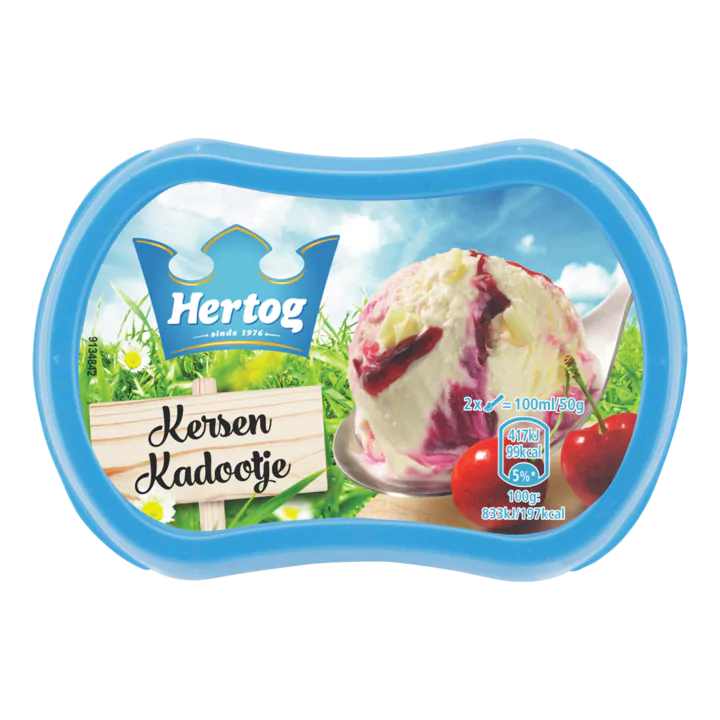 Hertog IJs Kersen Kadootje