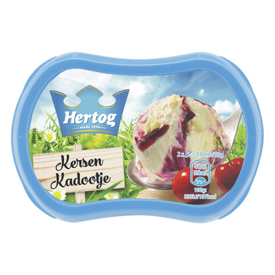 Hertog IJs kersen kadootje