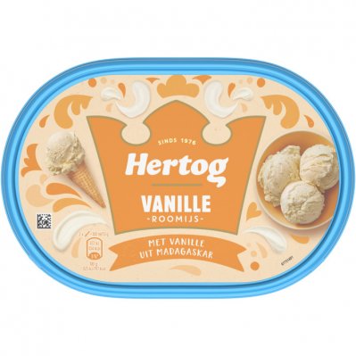Hertog IJs romige vanille