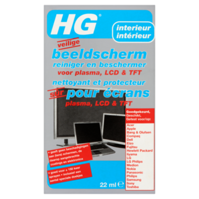 HG Veilige beeldschermreiniger-bescherm
