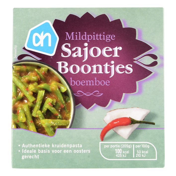 Huismerk Boemboe sajoer boontjes