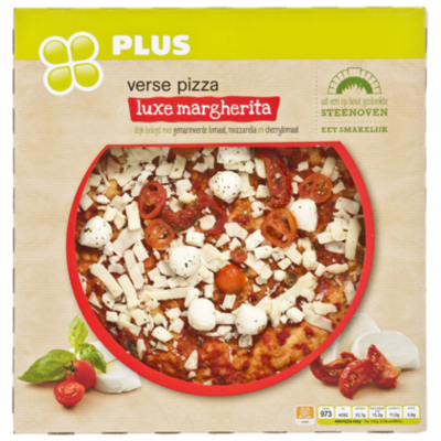 Huismerk Pizza luxe margherita