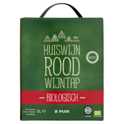 Huismerk Huiswijn La Mancha biologisch
