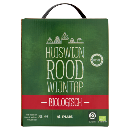 Huismerk Huiswijn La Mancha biologisch