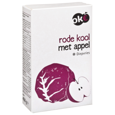 Budget Huismerk Rode kool met appel