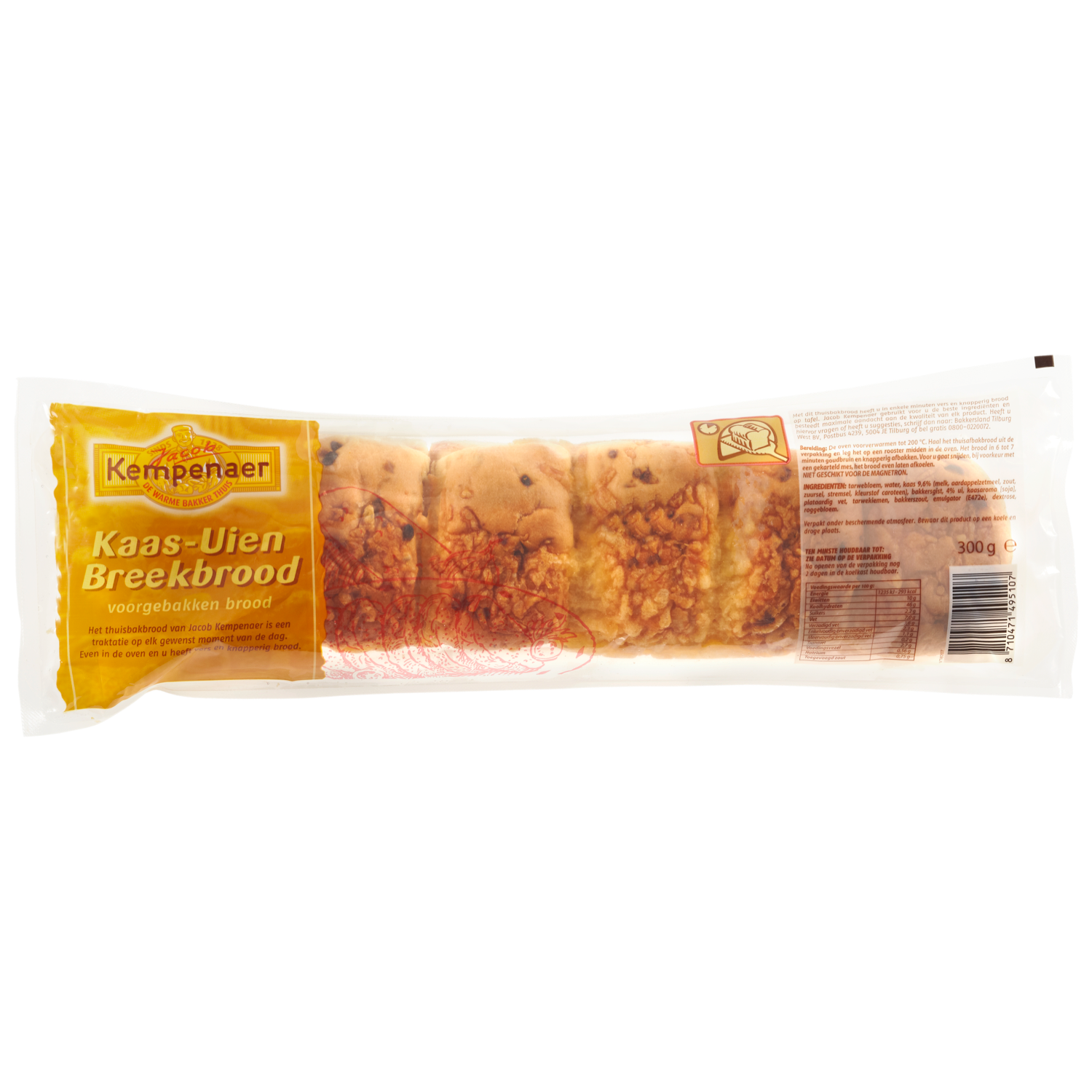 Easy Bakery Breekbrood kaas-ui