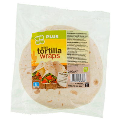 Huismerk Mini tortilla Wraps