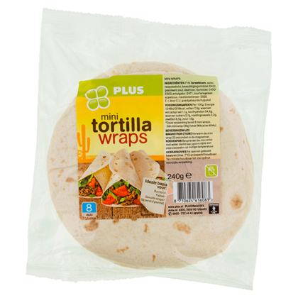 Huismerk Mini tortilla Wraps