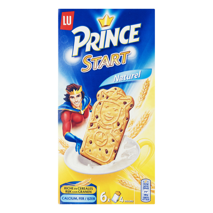 Prince Biscuits start naturel