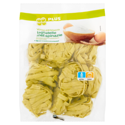 Huismerk Tagliatelle met spinazie