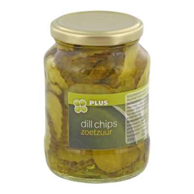 Huismerk Dill chips zoetzuur