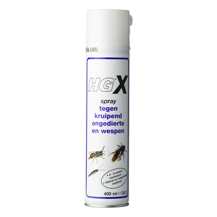 HG X spray tegen ongedierte
