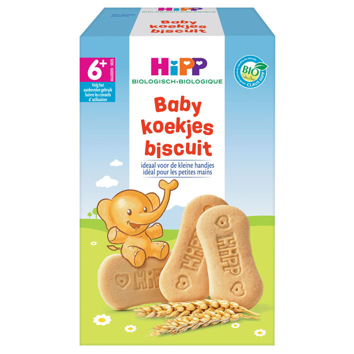 Hipp Bio babykoekjes voor papjes 6 mnd