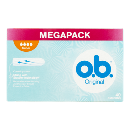 O.B. Tampons classic super