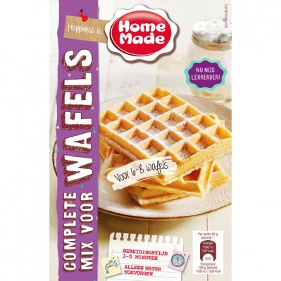 Homemade Complete mix voor wafels