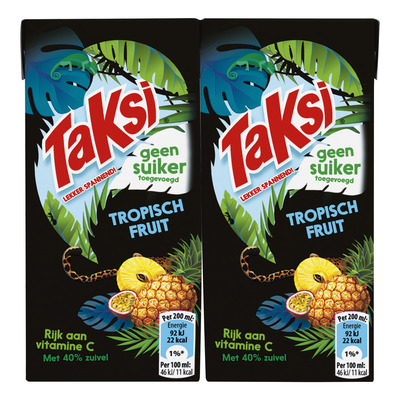 Taksi Tropisch fruit geen suiker toegevoegd