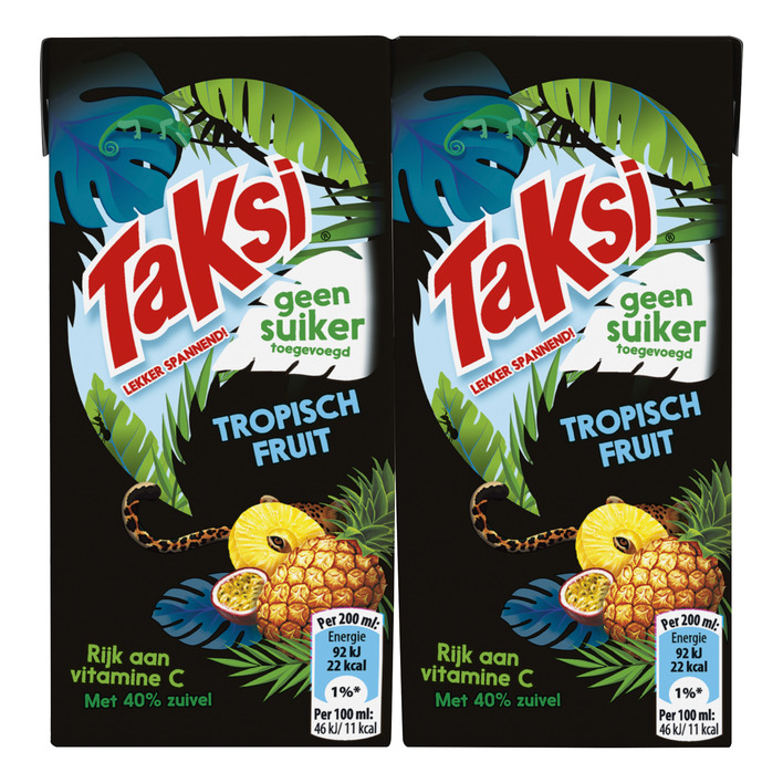 Taksi Tropisch fruit geen suiker toegevoegd
