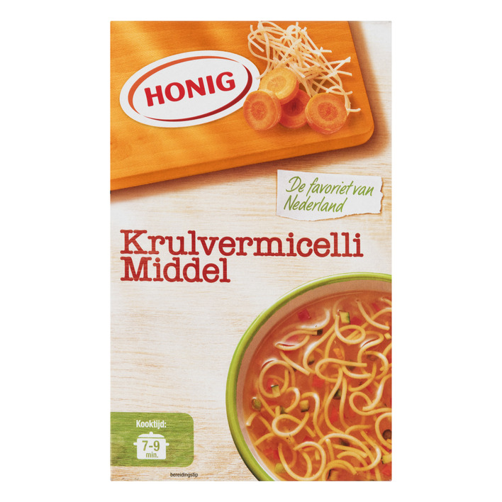 Honig Krul vermicelli middel