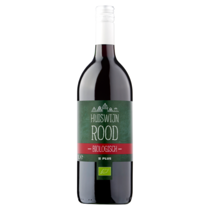 Huismerk Huiswijn La Mancha Rood biologisch