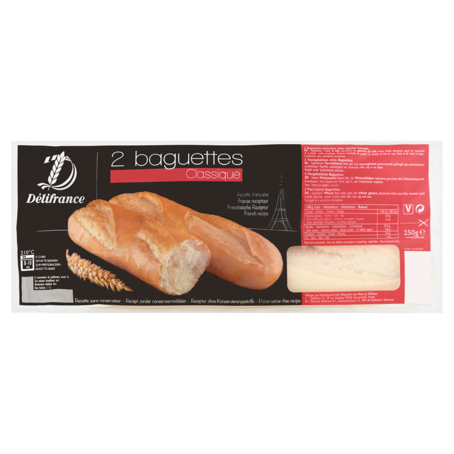 Delifrance Baguettes wit