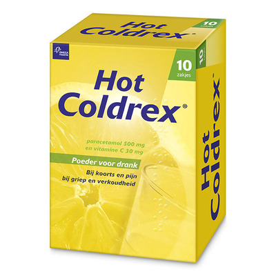 Hot coldrex Poeder voor drank