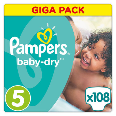 Pampers Baby-dry maat 5