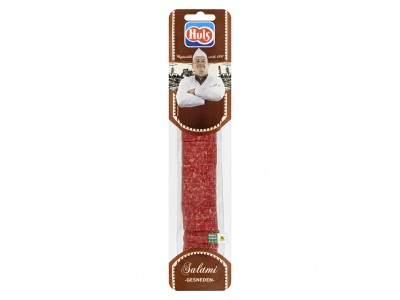 Huls Salami gesneden