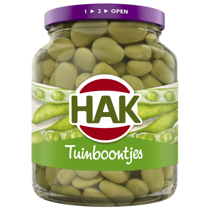 Hak Tuinboontjes wit extra fijn