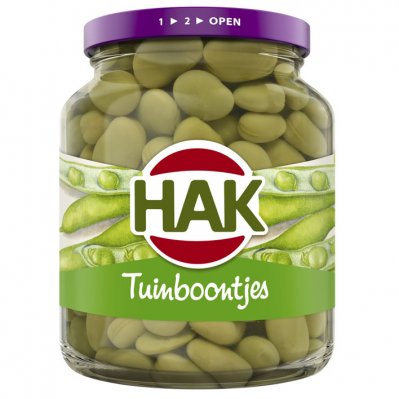Hak Tuinboontjes wit extra fijn
