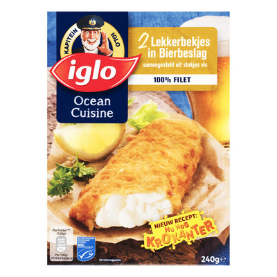 Iglo Lekkerbekjes in bierbeslag