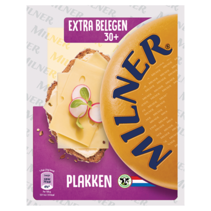 Milner Extra belegen 30+ plakken
