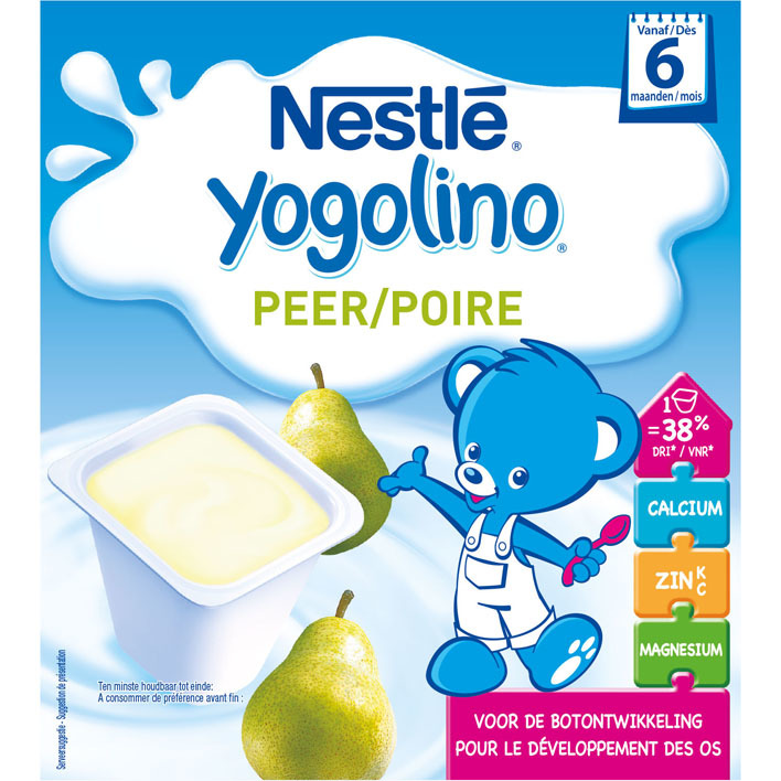Nestlé Yogolino peer 6mnd