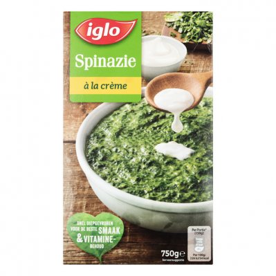 Iglo Spinazie à la crème deelblokjes