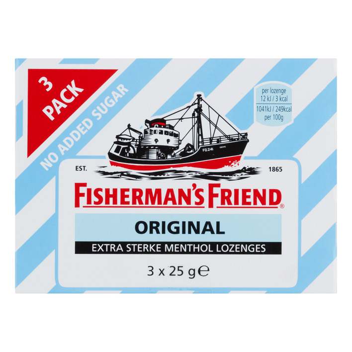Fisherman's Friend Original no added sugar