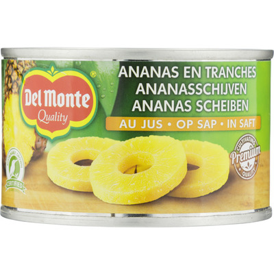 Del Monte Ananasschijven op sap