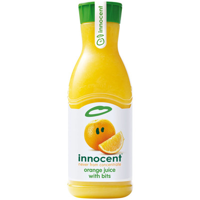 Innocent Orange juice with bits