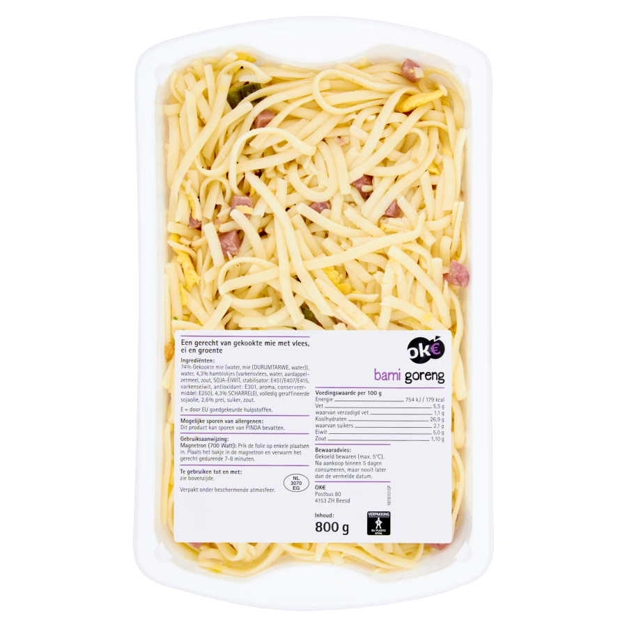 Budget Huismerk Bami Goreng 800 g