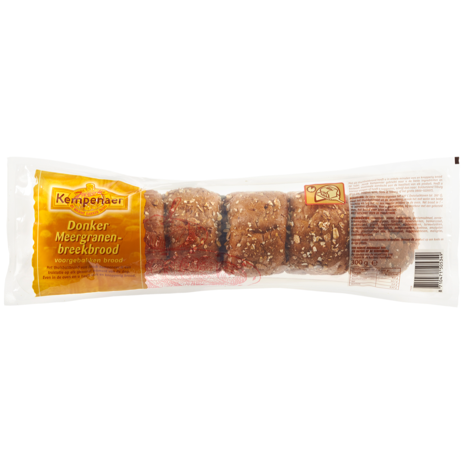 Easy Bakery Breekbrood meergranen