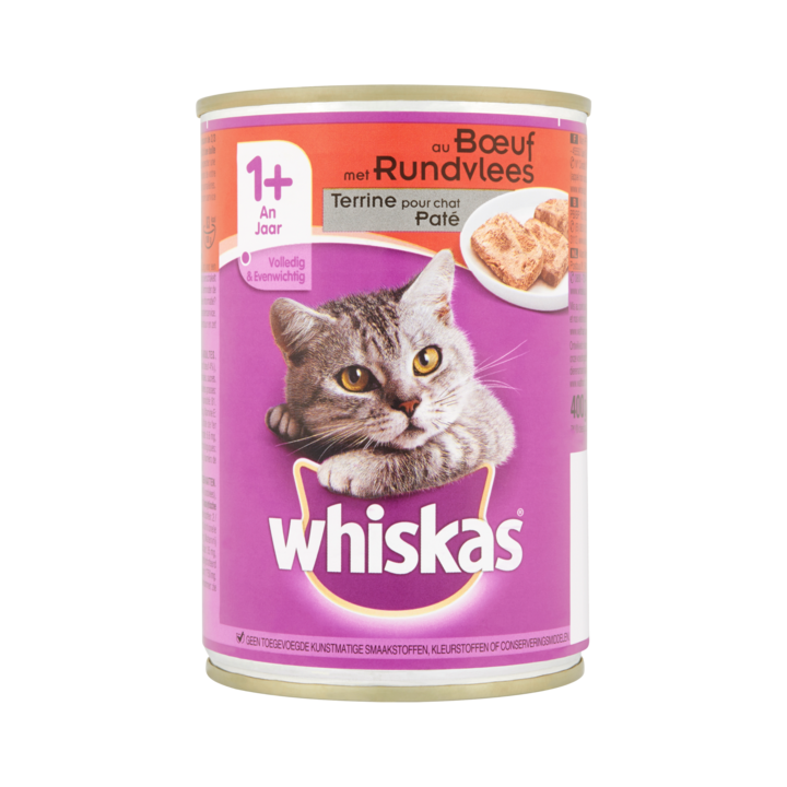 Whiskas Kattenvoer Droog Rund 1+ Jaar