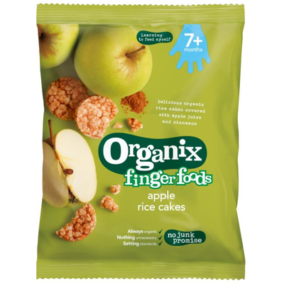 Organix Goodies rijstwafeltjes appel 8+ mnd