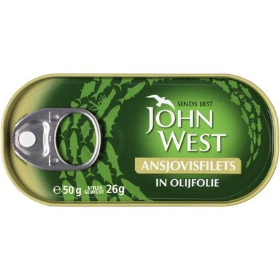 John West Ansjovis in olijfolie